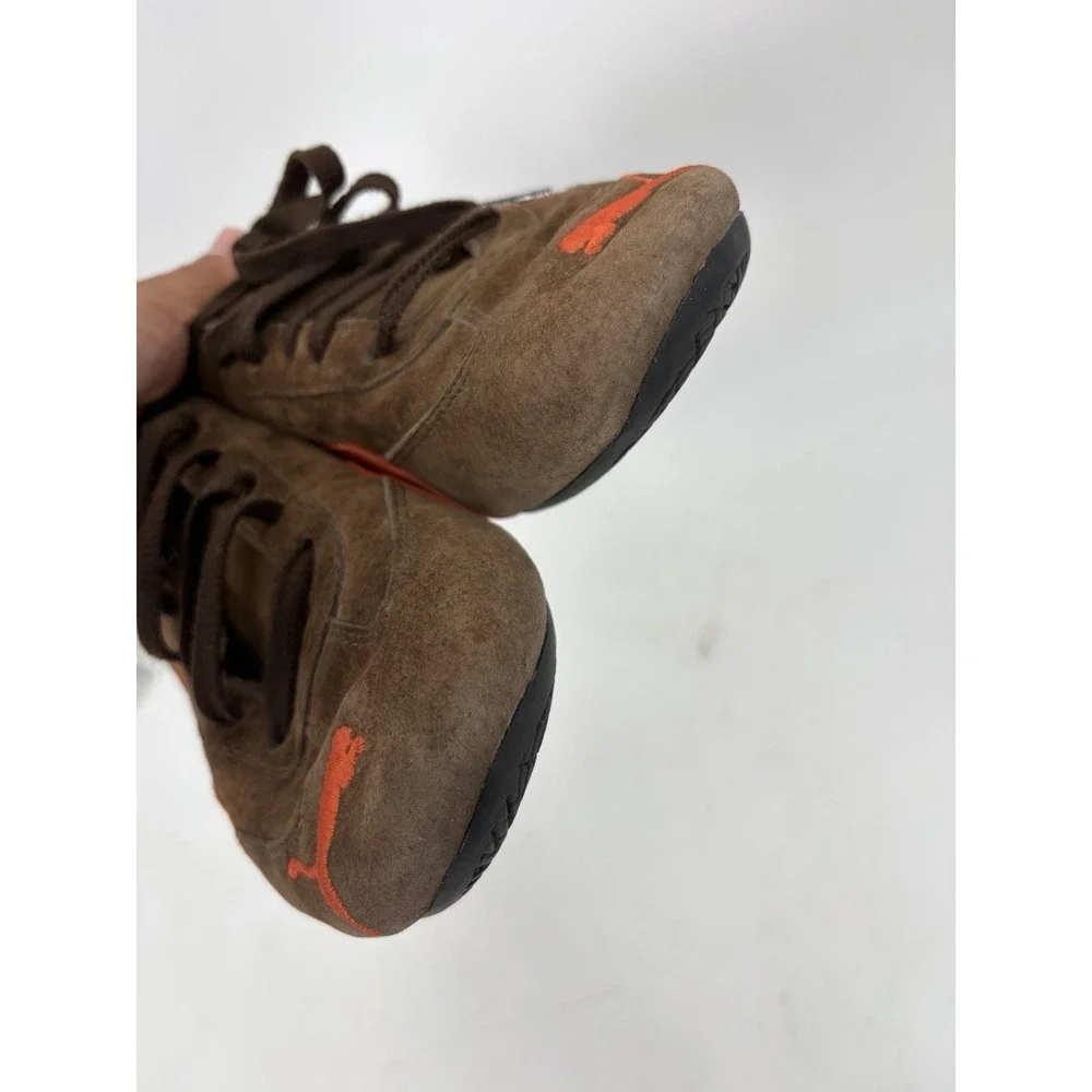 PUMA Speedcat OG Mens Size 7.5 Orange & Brown Sneakers / Shoes
